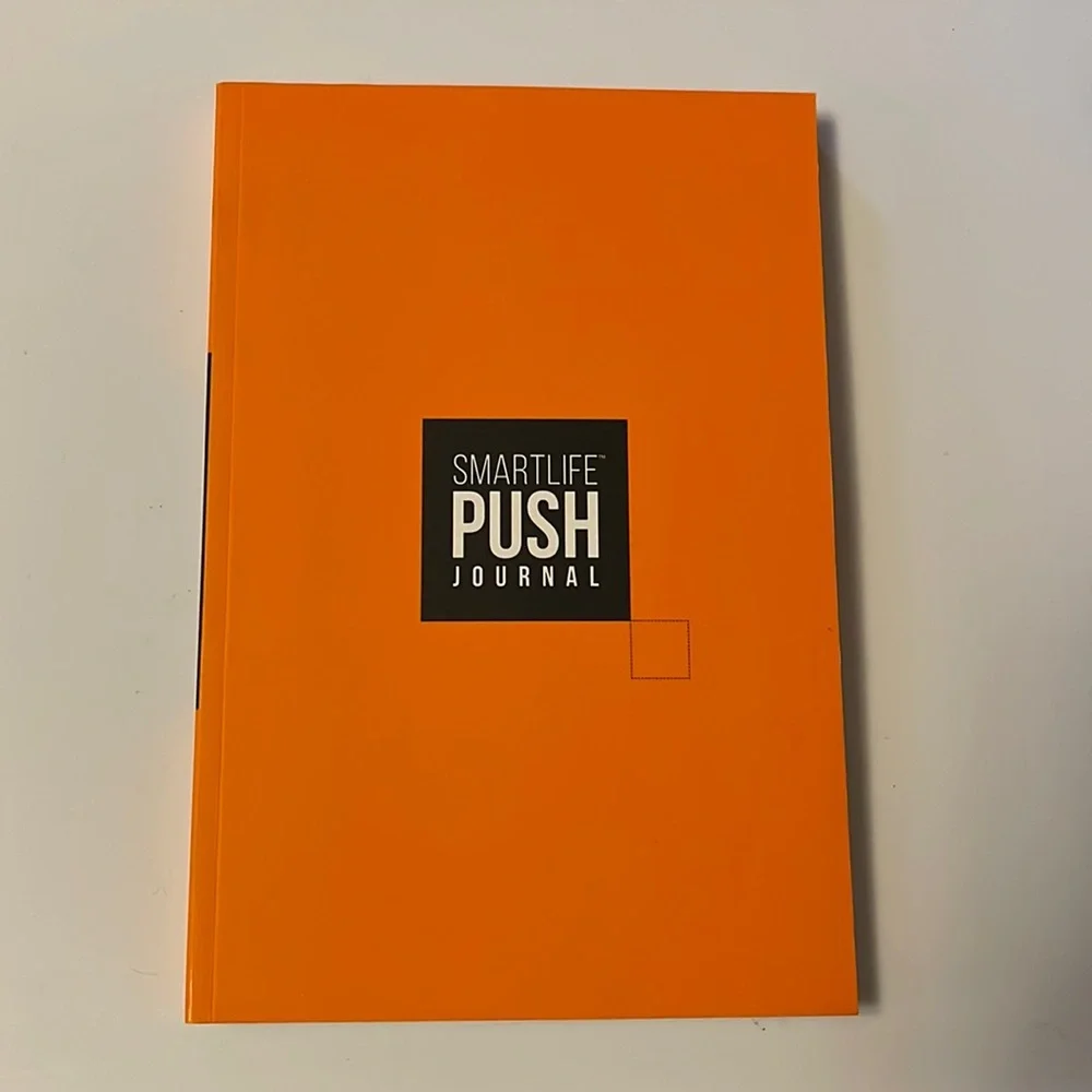 SmartLife PUSH Journal Charlene Johnson Orange New and Unused